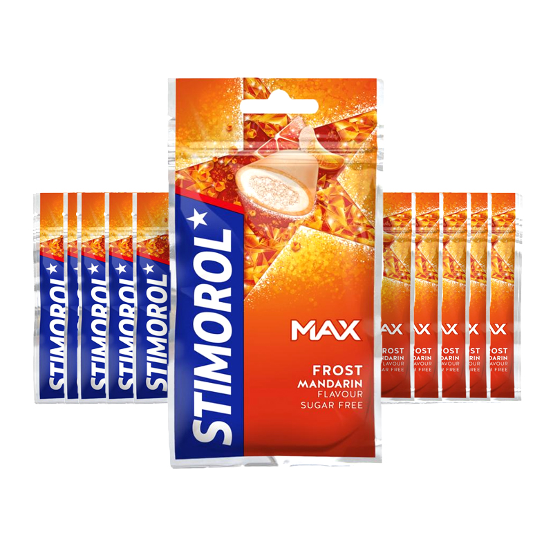 Tuggummi Mandarin 10-pack - 58% rabatt