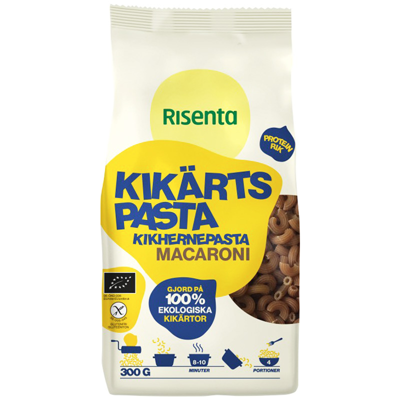 Kikärtspasta "Macaroni" Glutenfri 300g - 46% rabatt