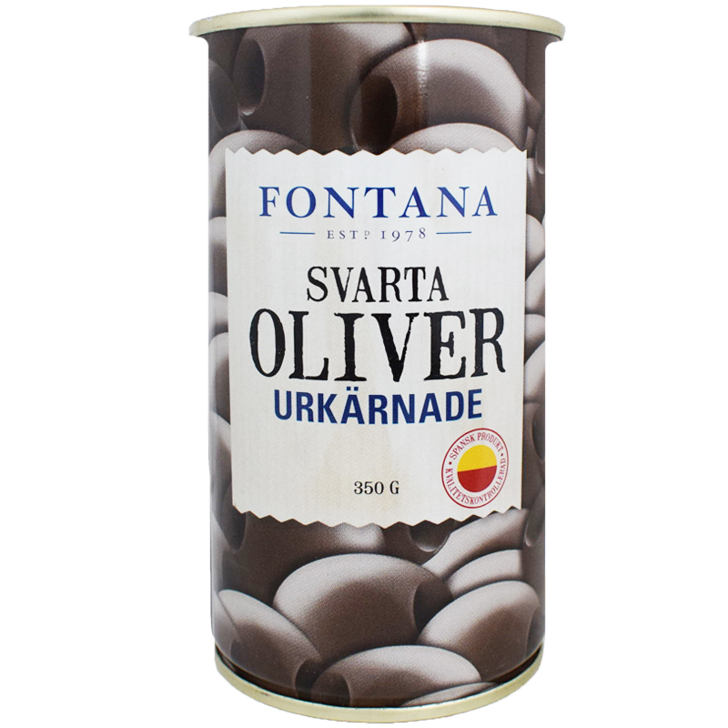Oliver Svarta Urkärnade 350g - 21% rabatt