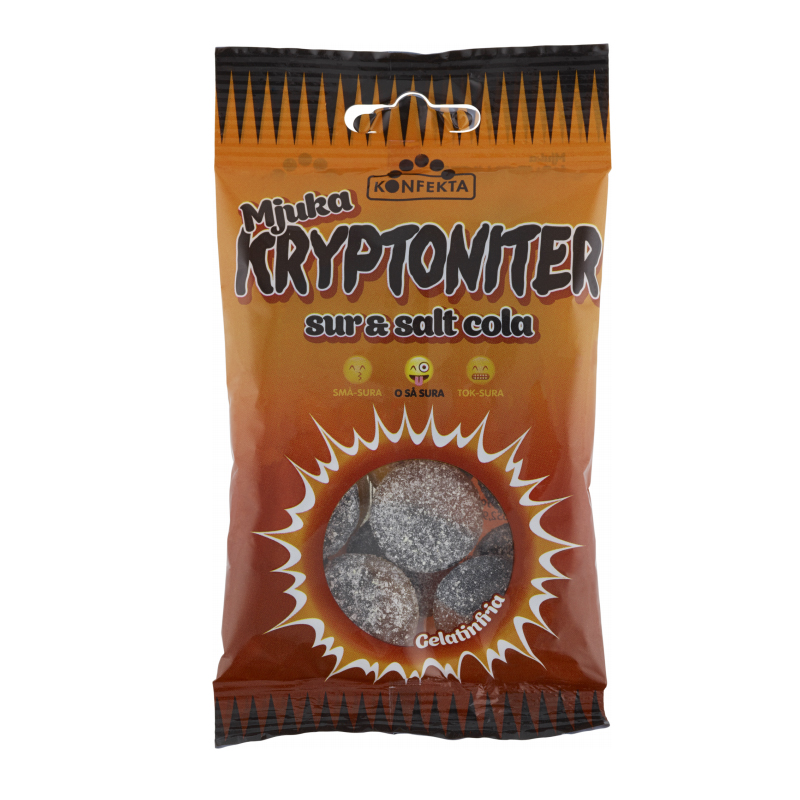 Godis Mjuka Kryptoniter Cola 60g - 22% rabatt