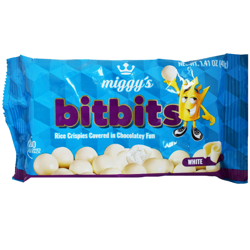 Godis "Bitbits White Chocolate" 40g - 68% rabatt