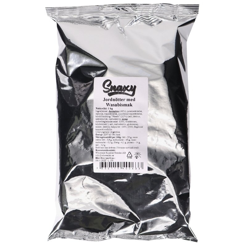 Jordnötter Wasabi - 48% rabatt