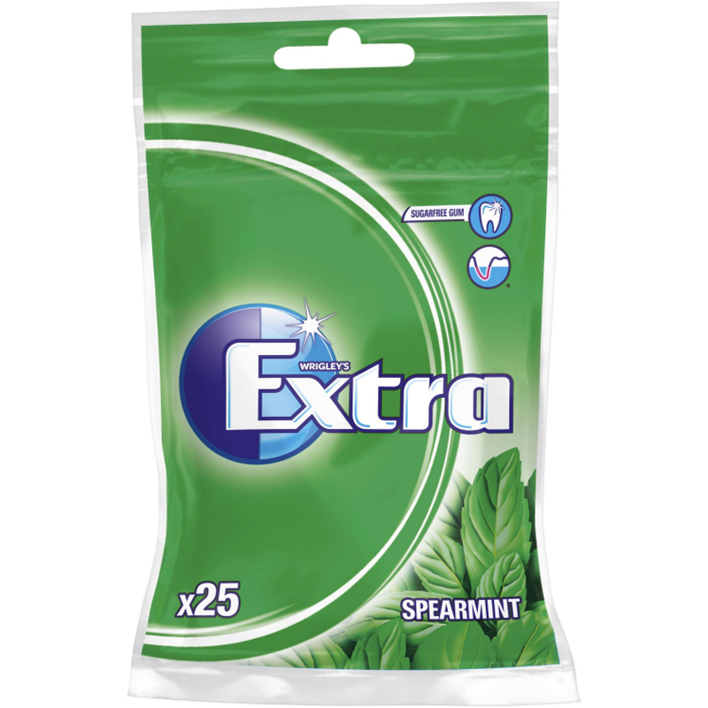 Tuggummin Spearmint - 33% rabatt
