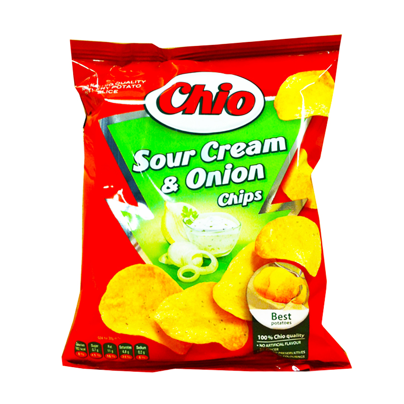 Chips Sourcream & Onion - 42% rabatt