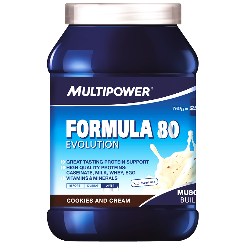 Proteinpulver "Cookies & Cream" 750g - 51% rabatt