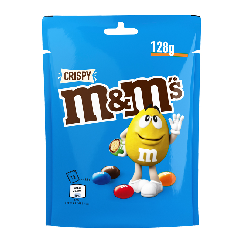 M&M's Crispy Pouch - 50% rabatt