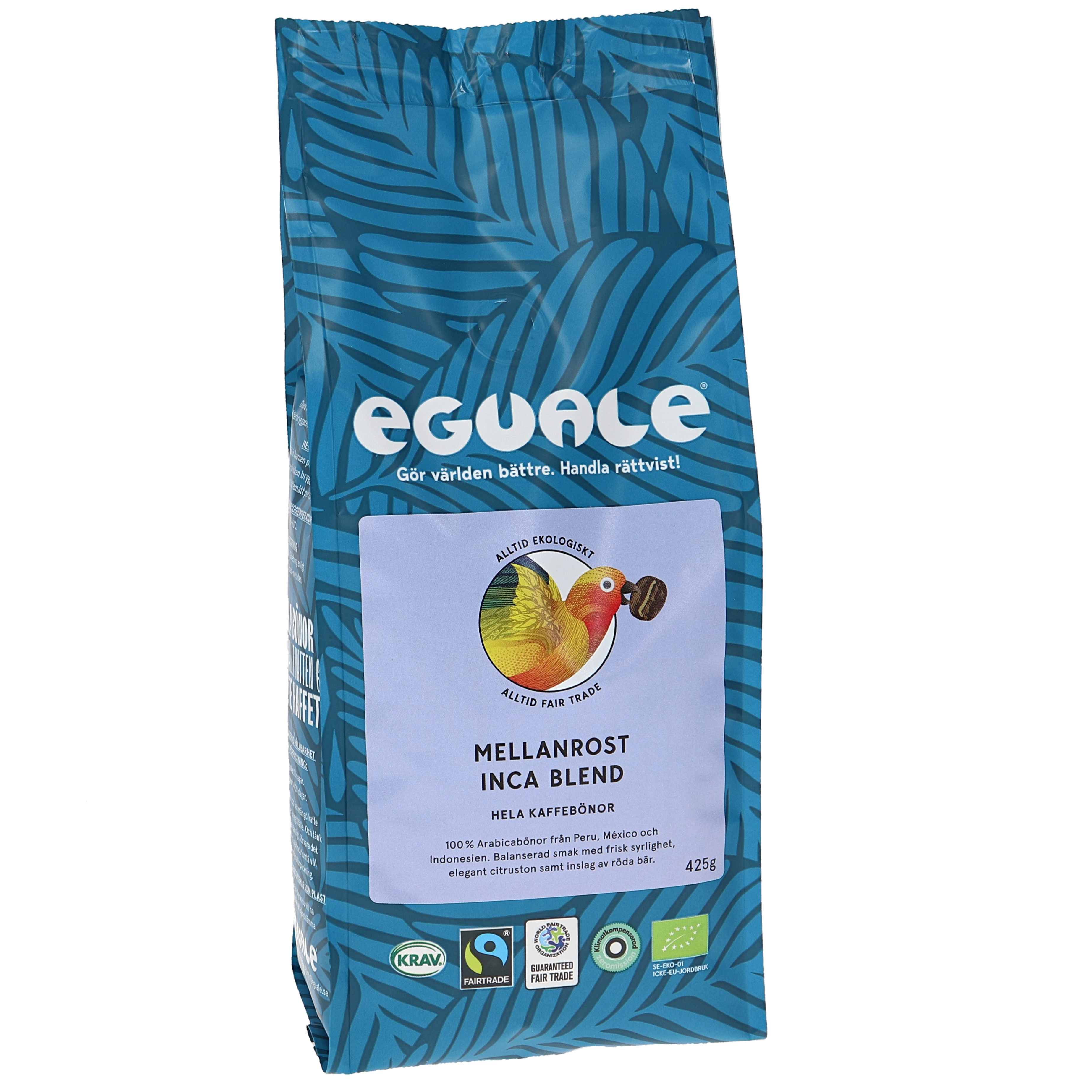Inca Blend Mellanrost Hela Bönor - 20% rabatt