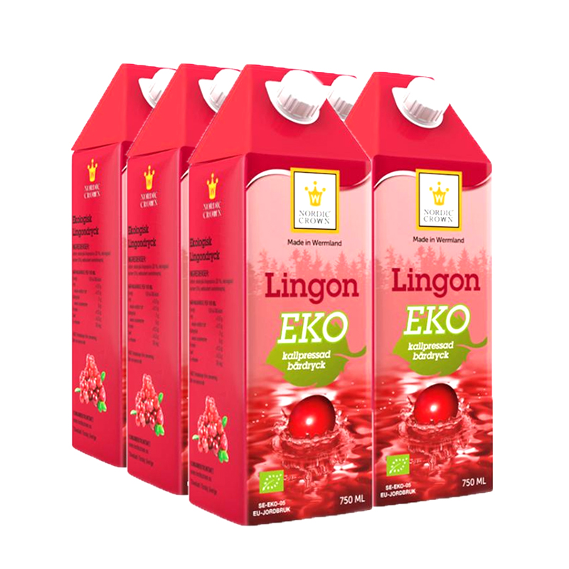 Eko Lingondryck 6-pack - 54% rabatt