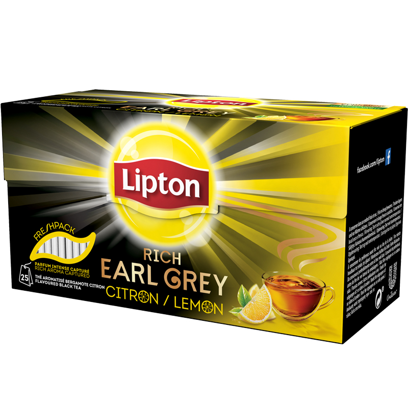 Earl Grey Lemon Svart Te - 21% rabatt