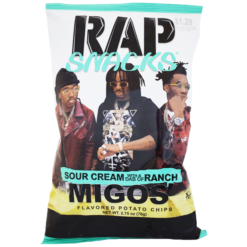 Potatischips "Sourcream & Ranch" 78g - 41% rabatt
