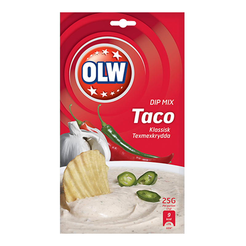 Dipmix Taco 24g - 44% rabatt