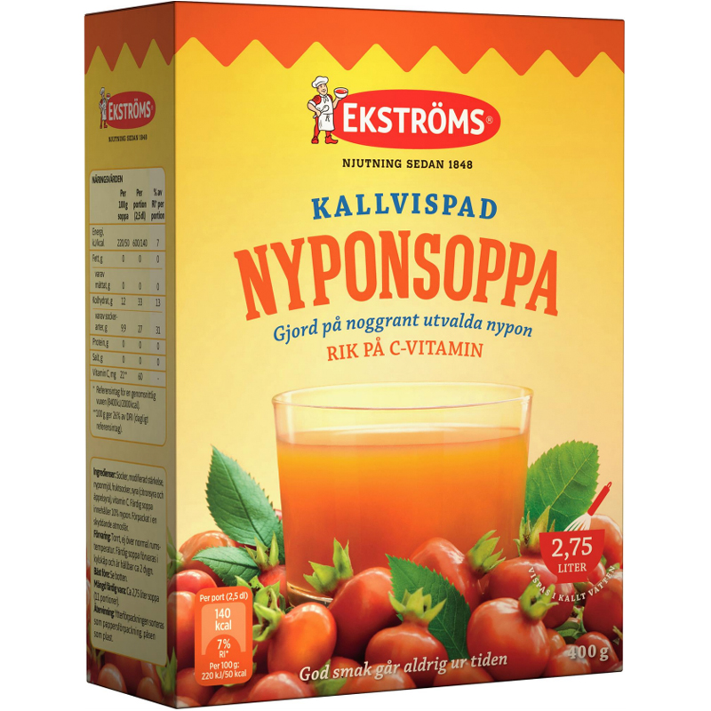 Nyponsoppa 400g - 32% rabatt