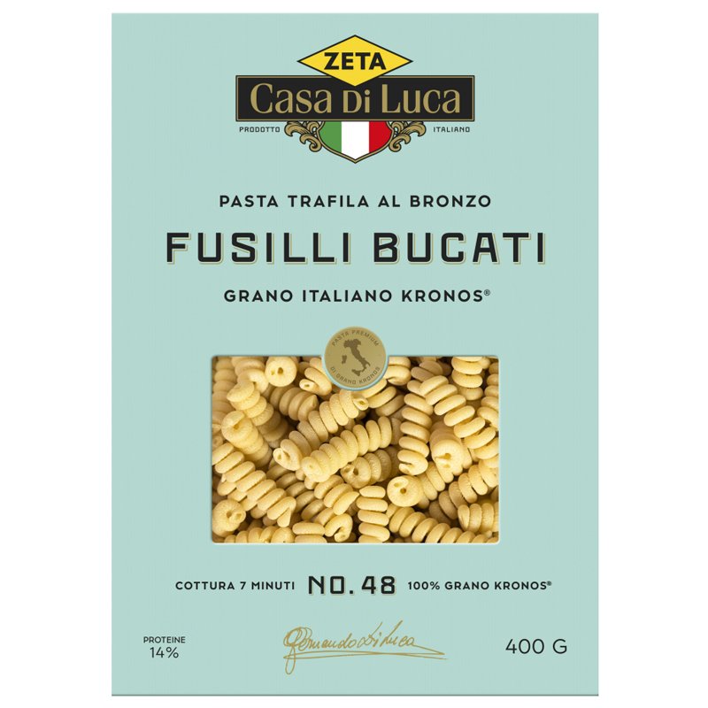 Pasta "Fusilli Bucati" 400g - 18% rabatt