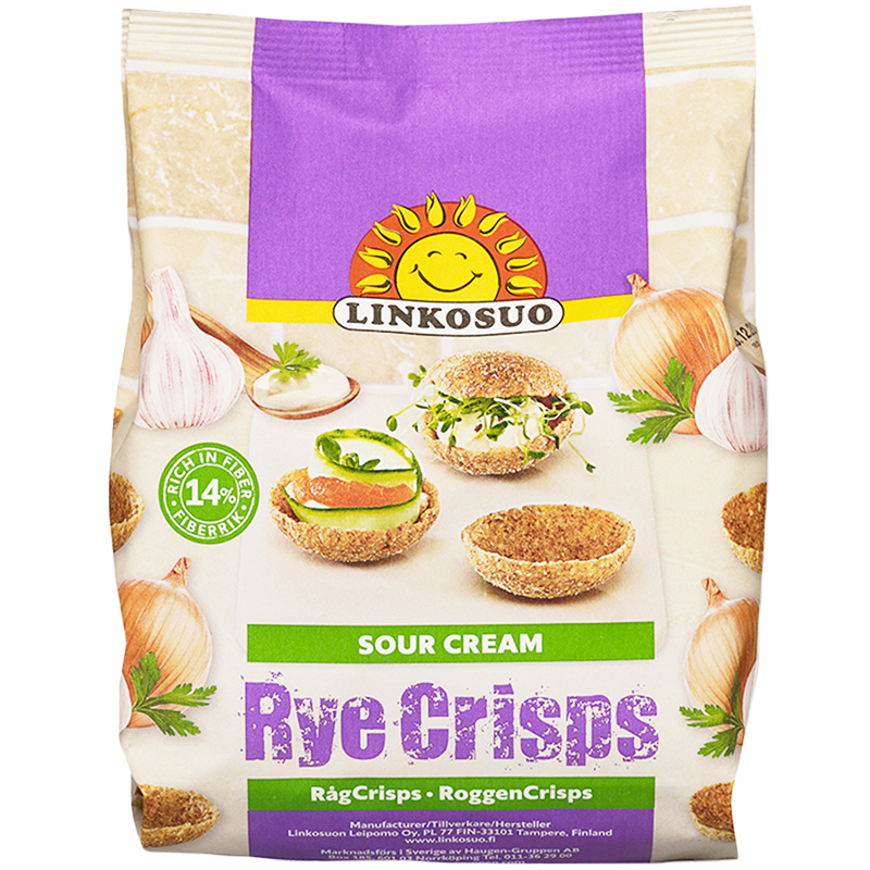 Rågbrödsbitar "Sour Cream" 150g - 30% rabatt
