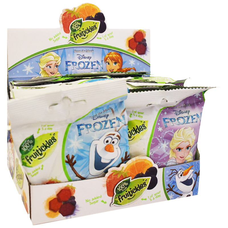 Hel Låda Fruktgodis "Frozen" 14 x 18g - 81% rabatt