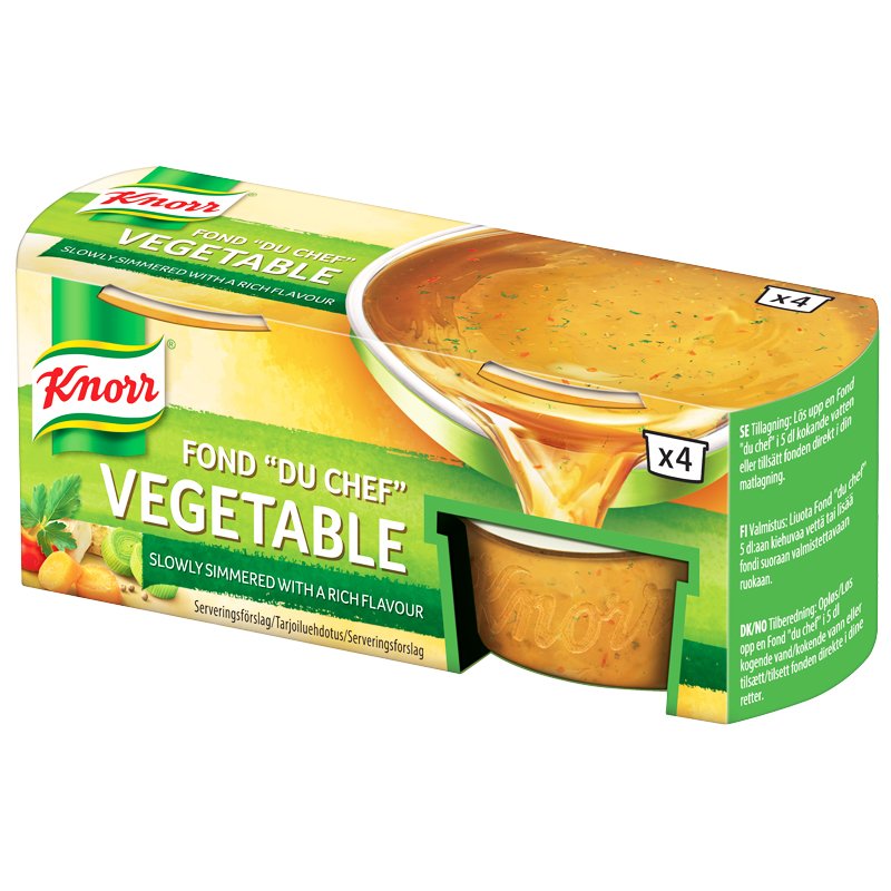 Fond Koncentrerad Vegetable 4-pack - 28% rabatt