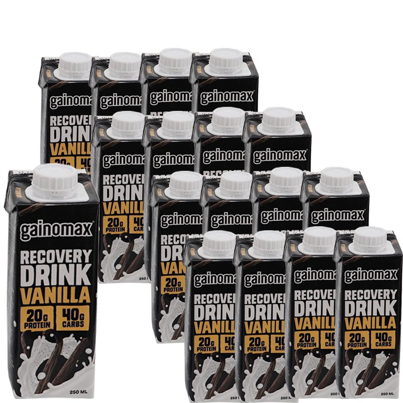Proteindryck Recovery Vanilla 16-pack - 40% rabatt