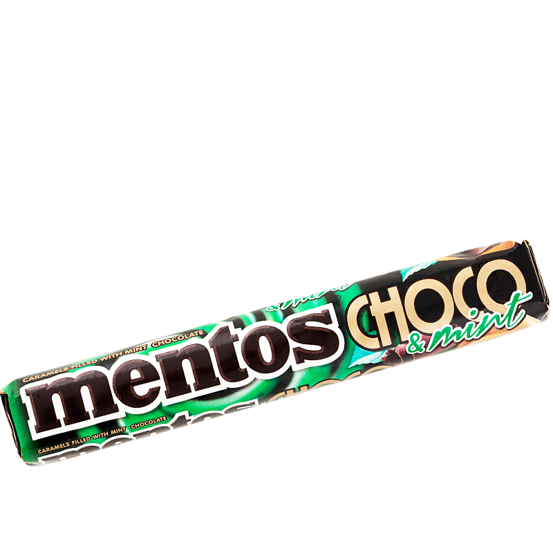 Mentos Choco Mint roll - 25% rabatt