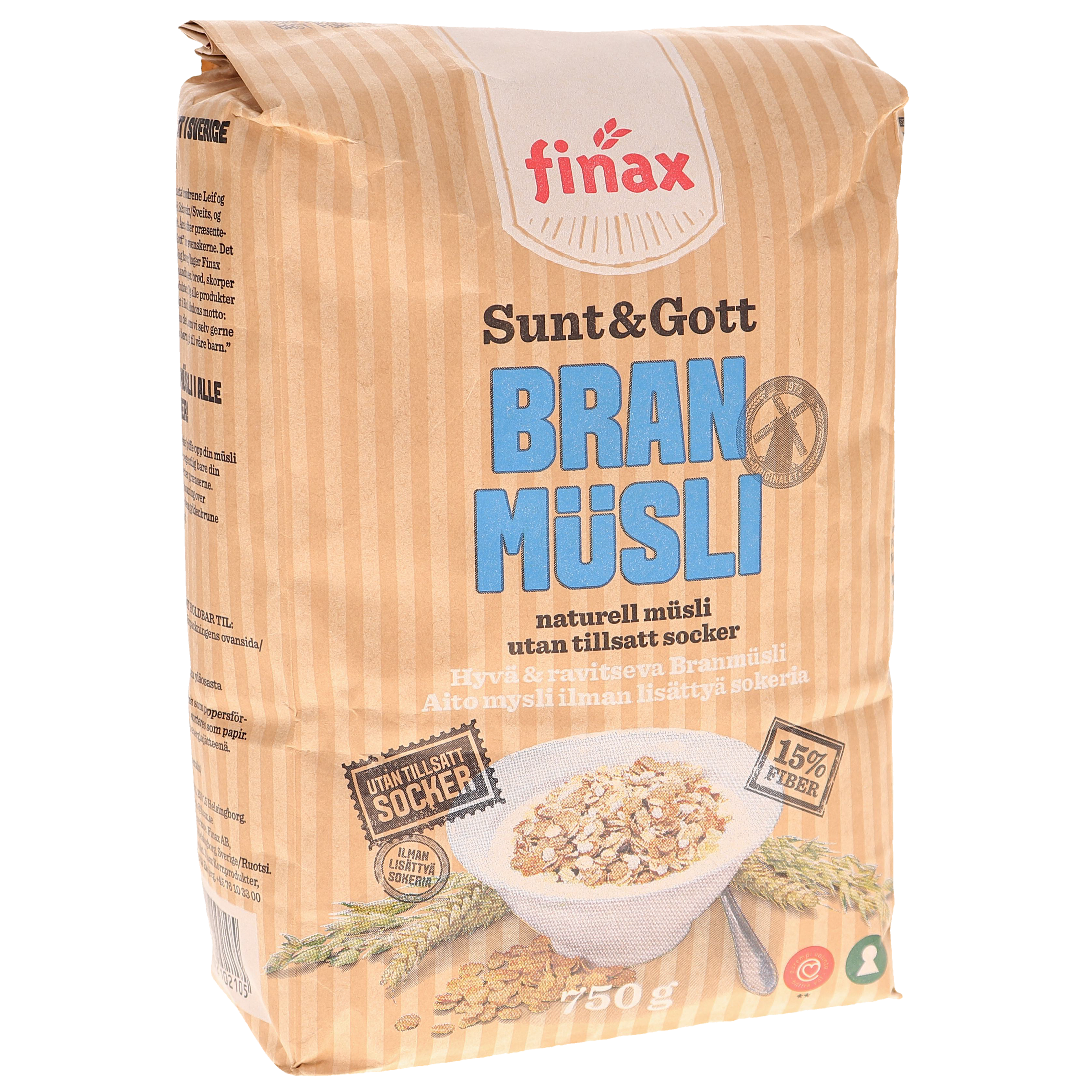 Sunt & Gott Branmüsli - 29% rabatt