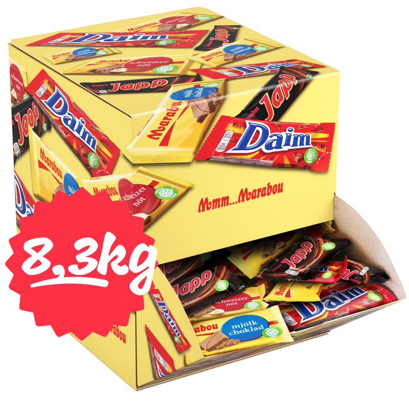 Hel Låda Godis "Mixbox" 8374g - 40% rabatt