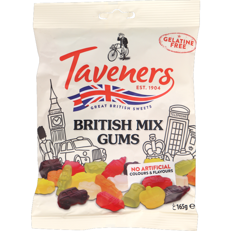 Vingummi British Mix - 22% rabatt