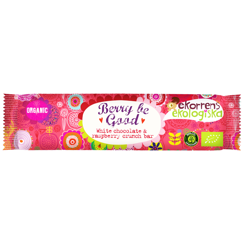 Eko Chokladbar "White Chocolate & Raspberry" 35g - 42% rabatt