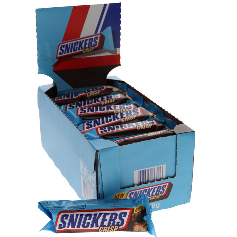 Snickers Crisp 24-pack - 32% rabatt
