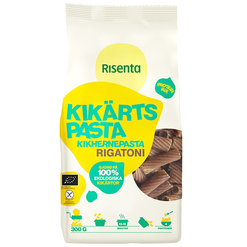 Kikärtspasta "Rigatoni" Glutenfri 300g - 46% rabatt