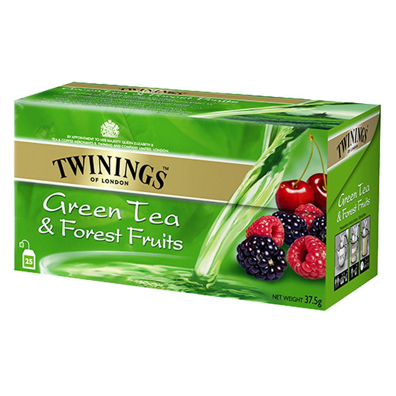 Grönt Te Skogsbär 25-pack - 50% rabatt