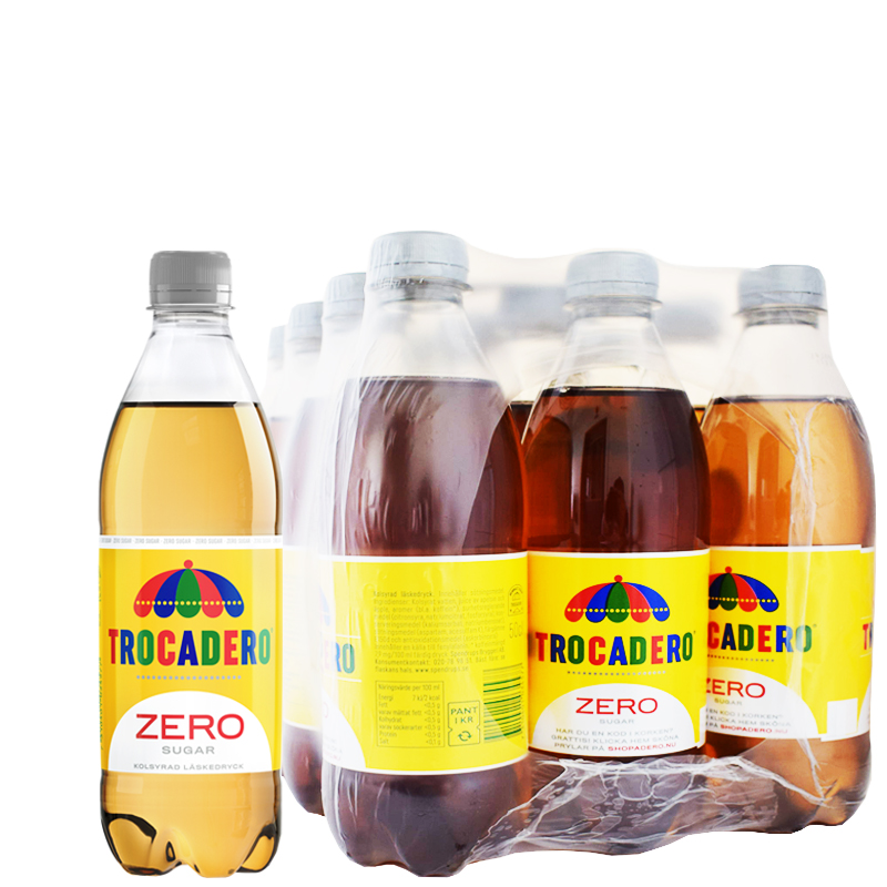 12-pack Trocadero Zero 50cl - 41% rabatt