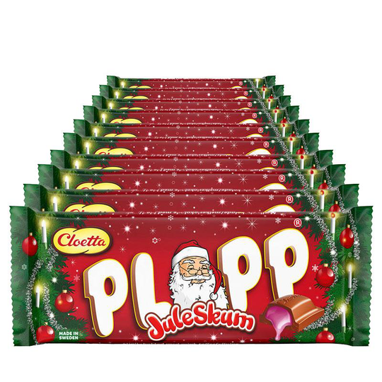 Cloetta Plopp Juleskum 10-pack