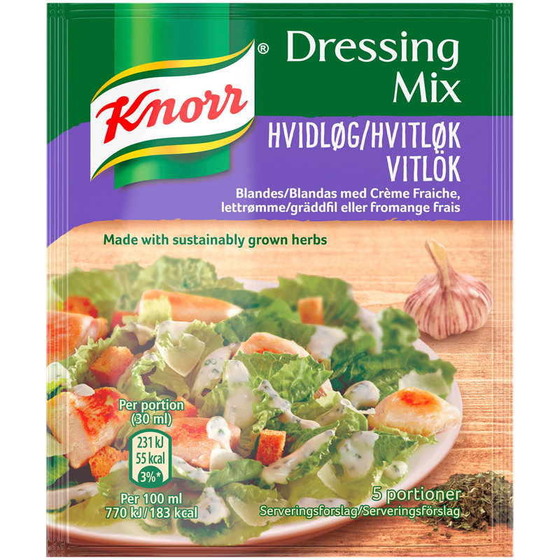 Salladsdressing Mix Vitlök 3-pack - 15% rabatt