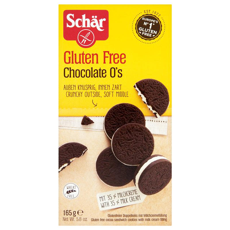 Kex Glutenfria "Chocolate & Milkcream" 165g - 42% rabatt