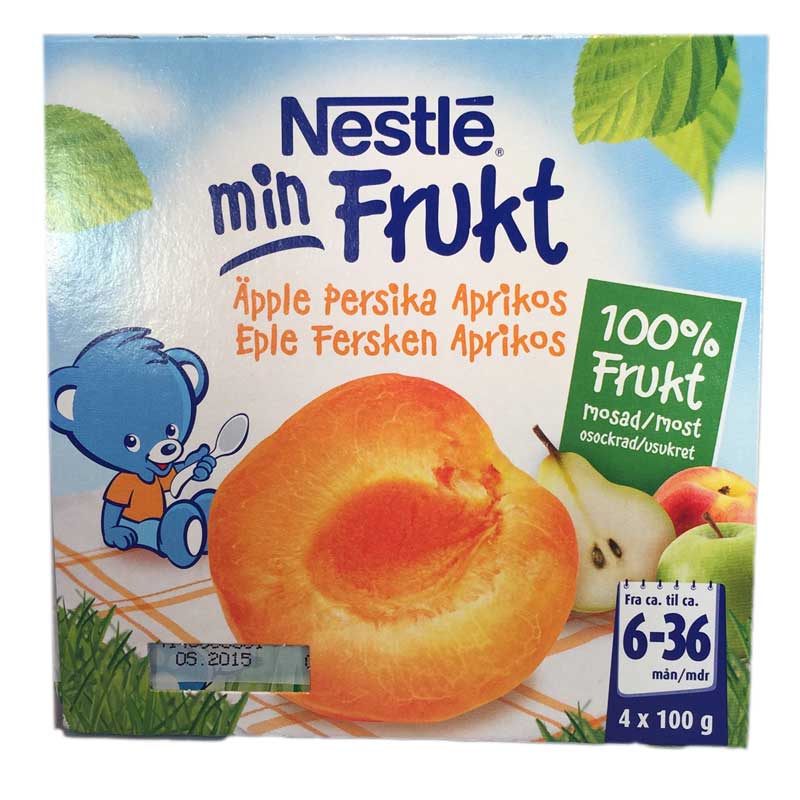 Min Frukt äpple, persika & aprikos - 48% rabatt