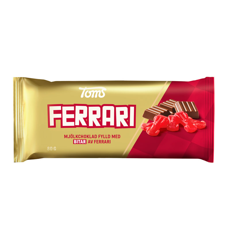 Mjölkchoklad Ferrari - 20% rabatt