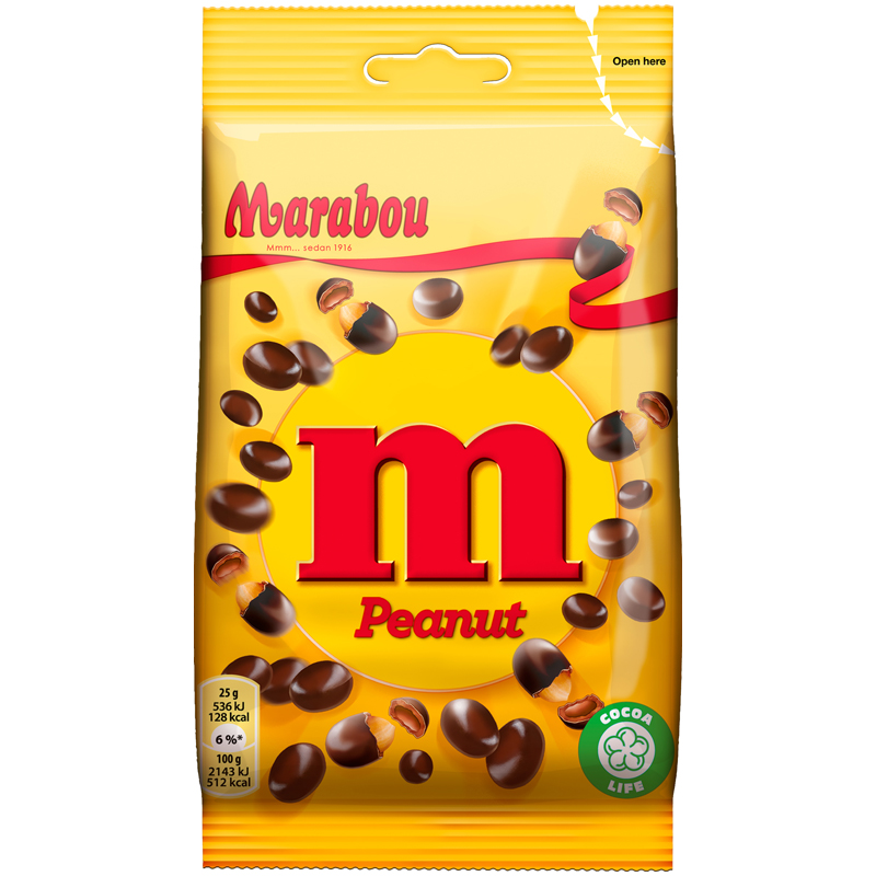 M Peanut - 22% rabatt