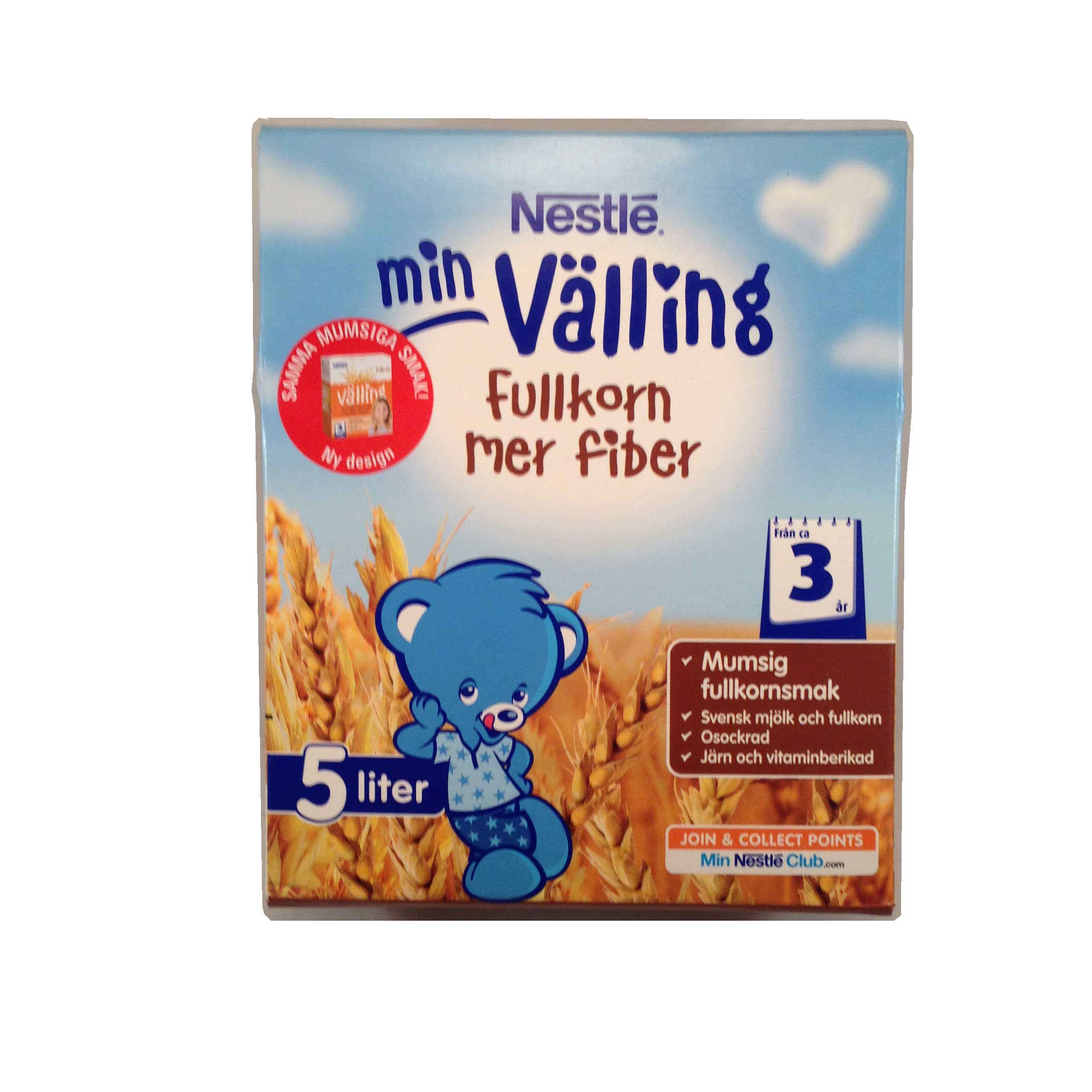 Välling med fullkorn & fiber - 33% rabatt