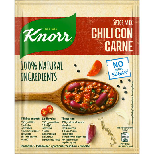 Knorr Chili Con Carne Spice Mix