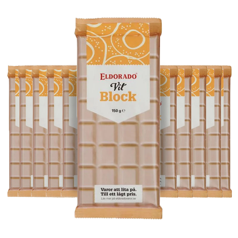 Block Vit 10-pack - 67% rabatt