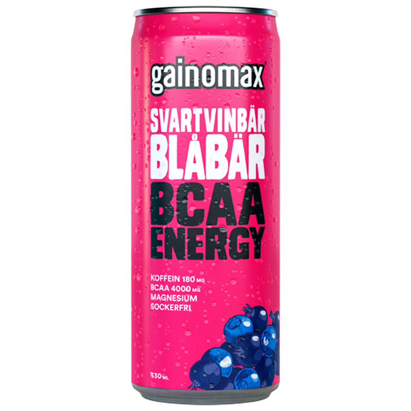 Energidryck Svartvinbär & Blåbär 330ml - 46% rabatt