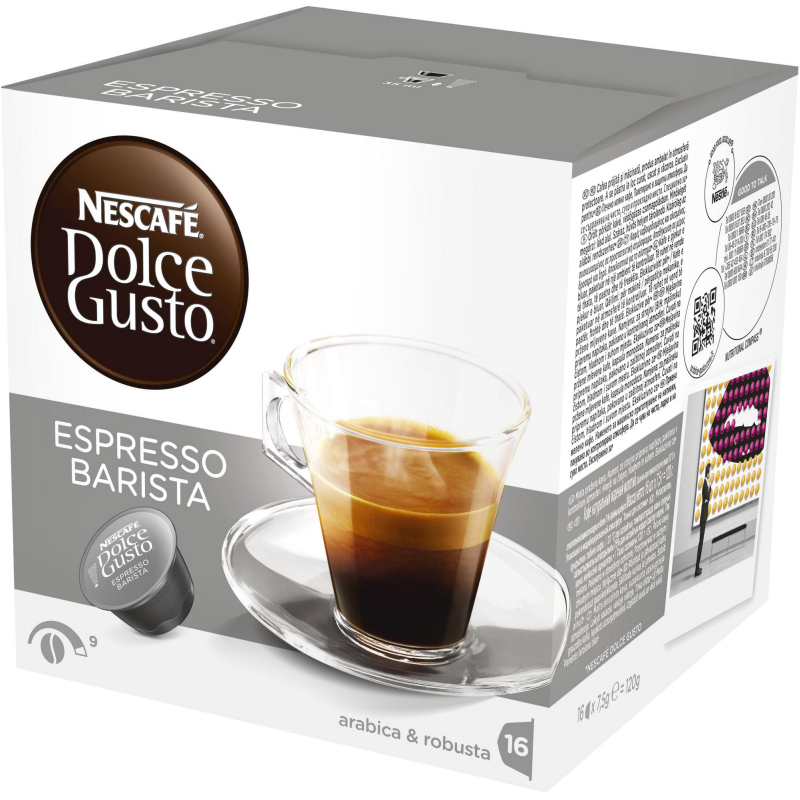 Kaffekapslar "Barista" 16 x 7,5g - 45% rabatt