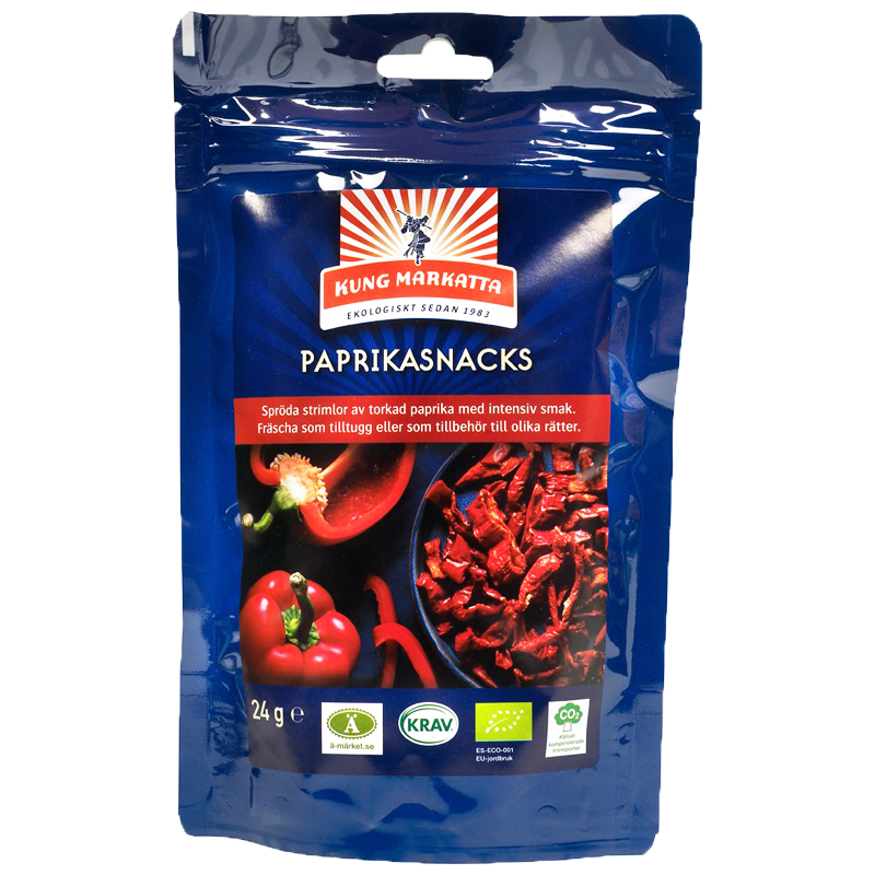 Eko Paprikasnacks 24g - 50% rabatt