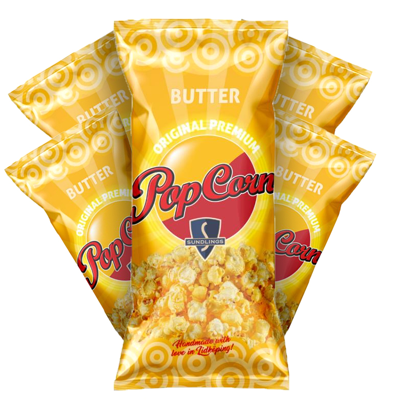 Popcorn Smör 5-pack - 37% rabatt