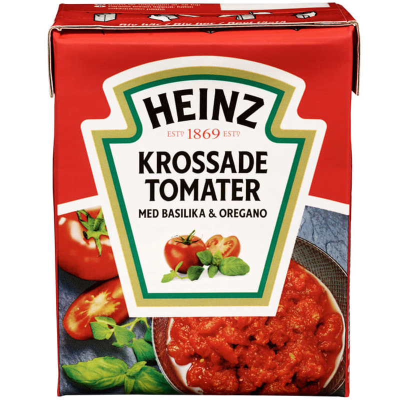 Krossade Tomater Basilika - 27% rabatt
