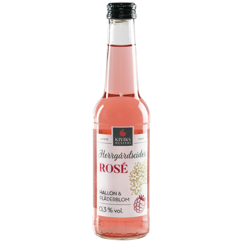 Cider Rosé Hallon & Fläderblom 27,5cl - 31% rabatt