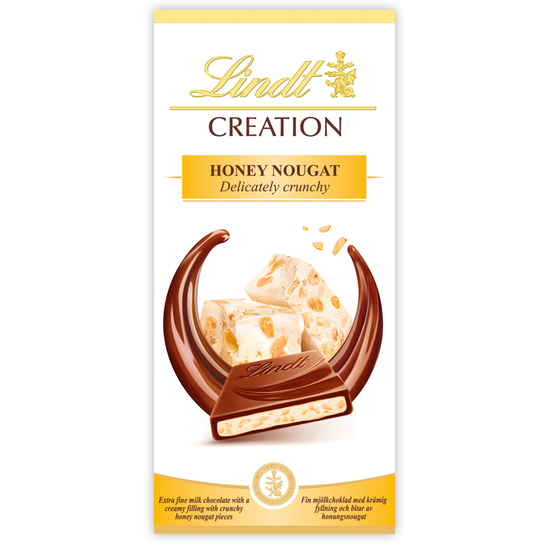 Mjölkchoklad "Honey Nougat" 150g - 37% rabatt