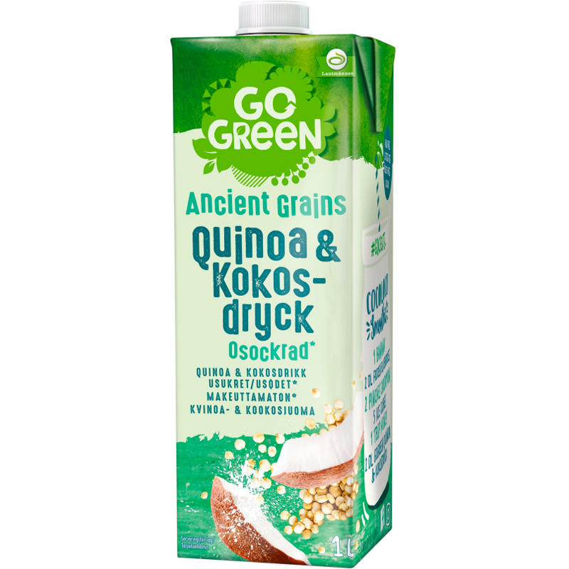 Kokosdryck Quinoa 1l - 75% rabatt