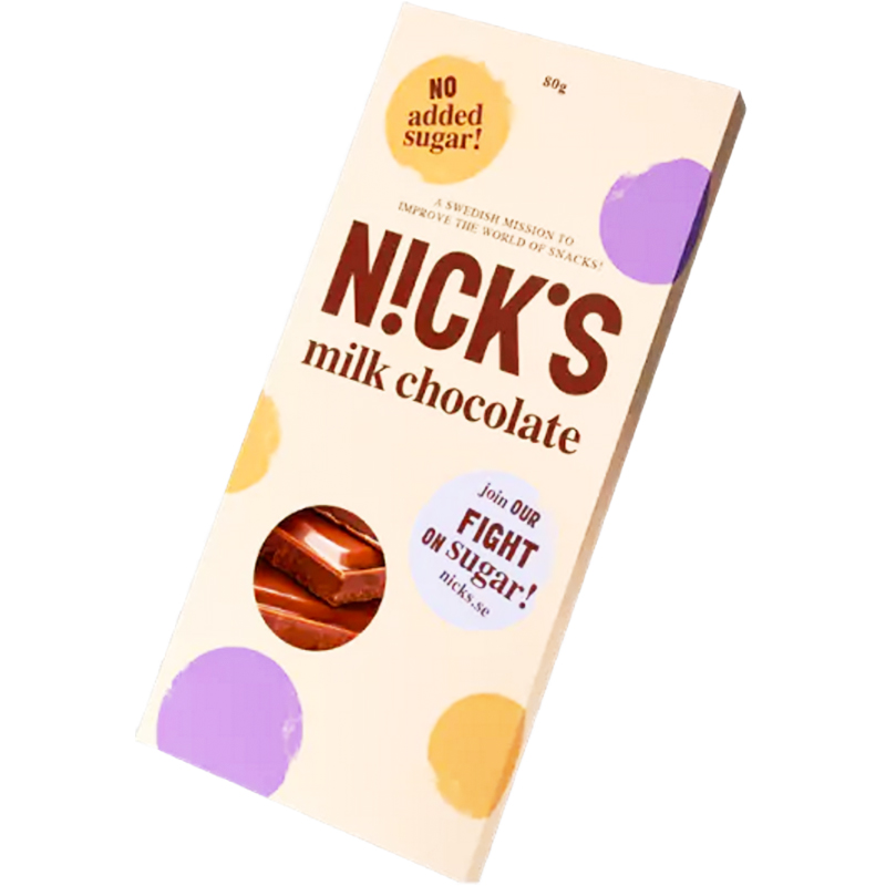 Mjölkchoklad Stevia 80g - 52% rabatt