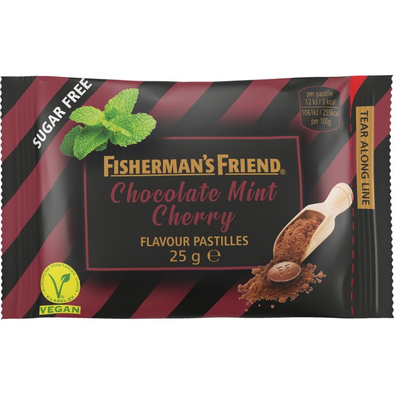 Pastiller Choklad, mint & körsbär - 28% rabatt