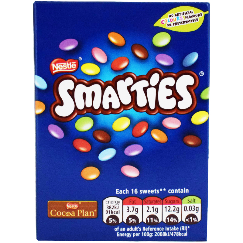 Smarties - 44% rabatt